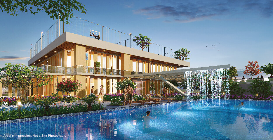 Godrej Hill Retreat swimming pool