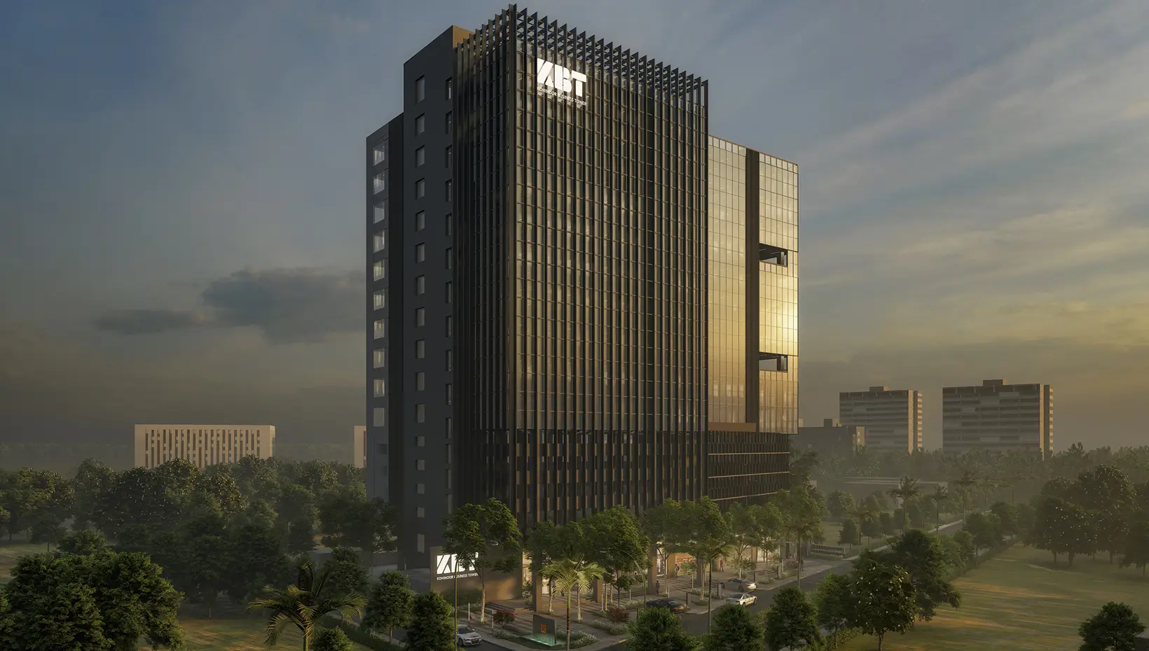 Kohinoor Business Towers Building view