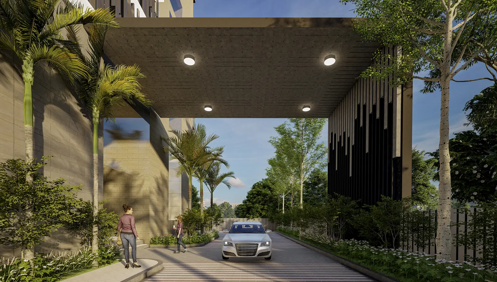 Kohinoor Business Towers Entrance Gate
