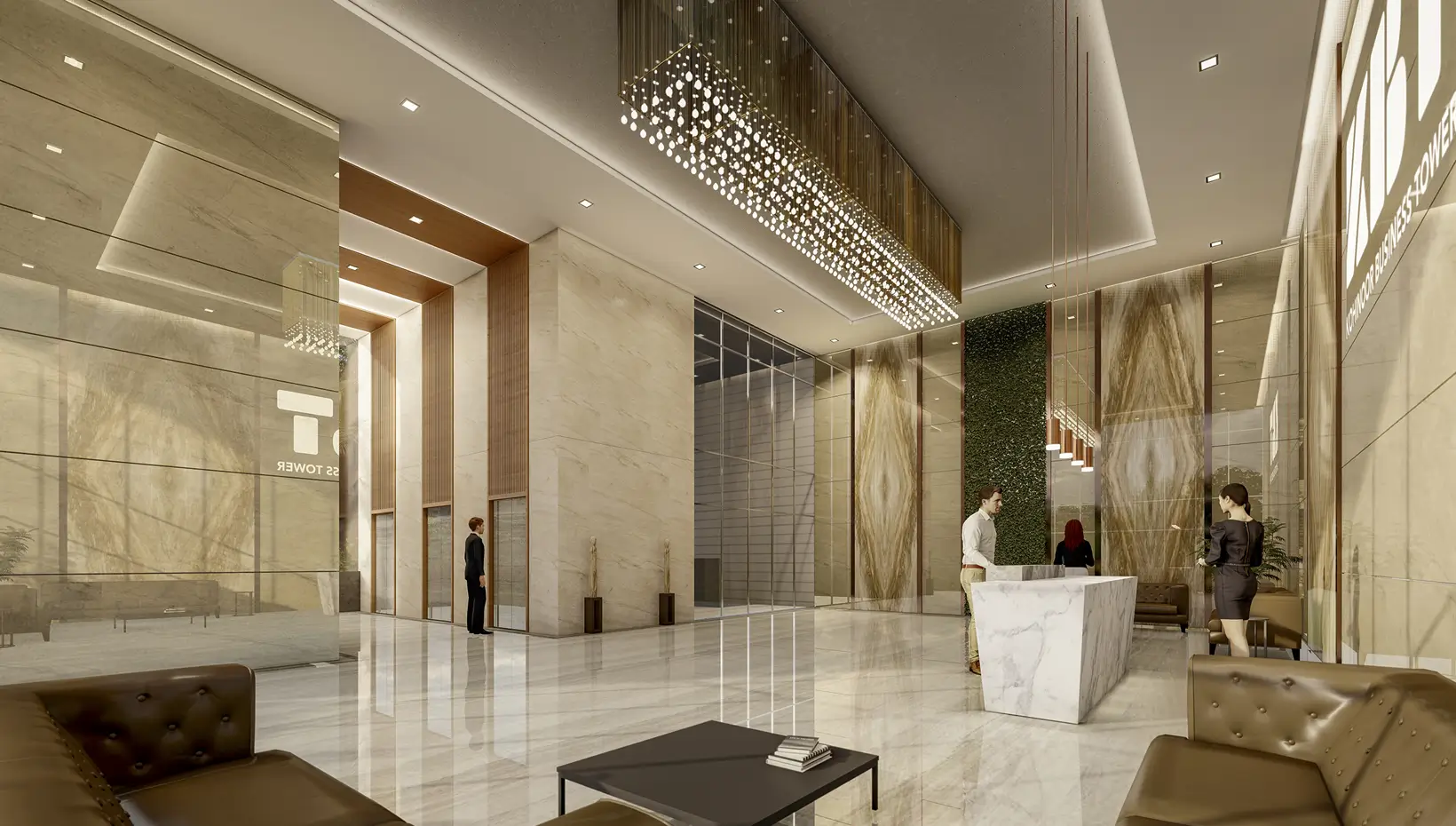 Kohinoor Business Towers receptionist