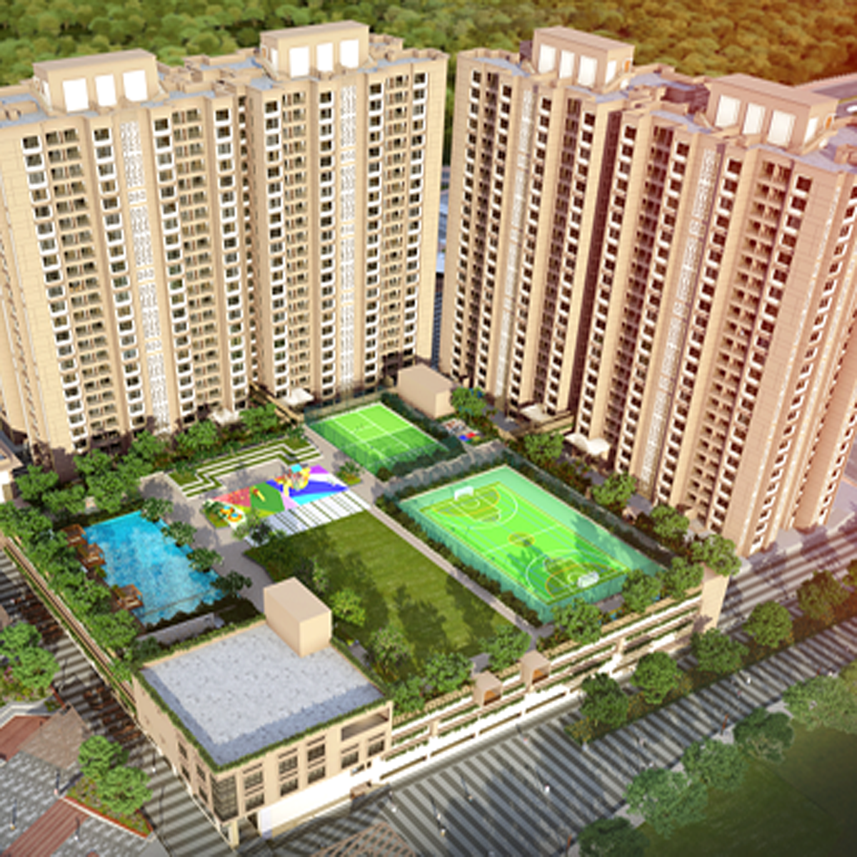 Godrej Green Cove top view