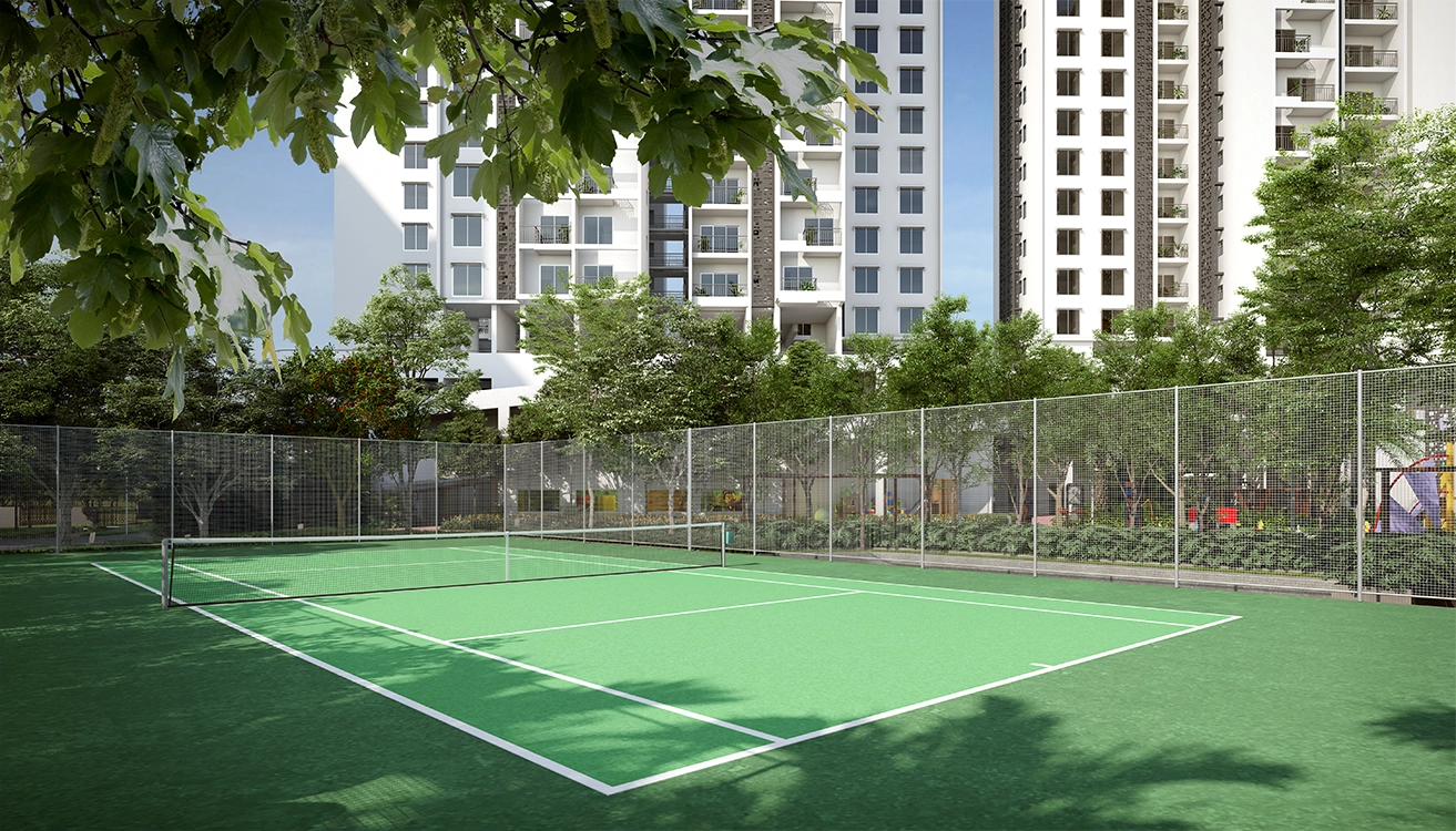 Godrej Nurture tennis court